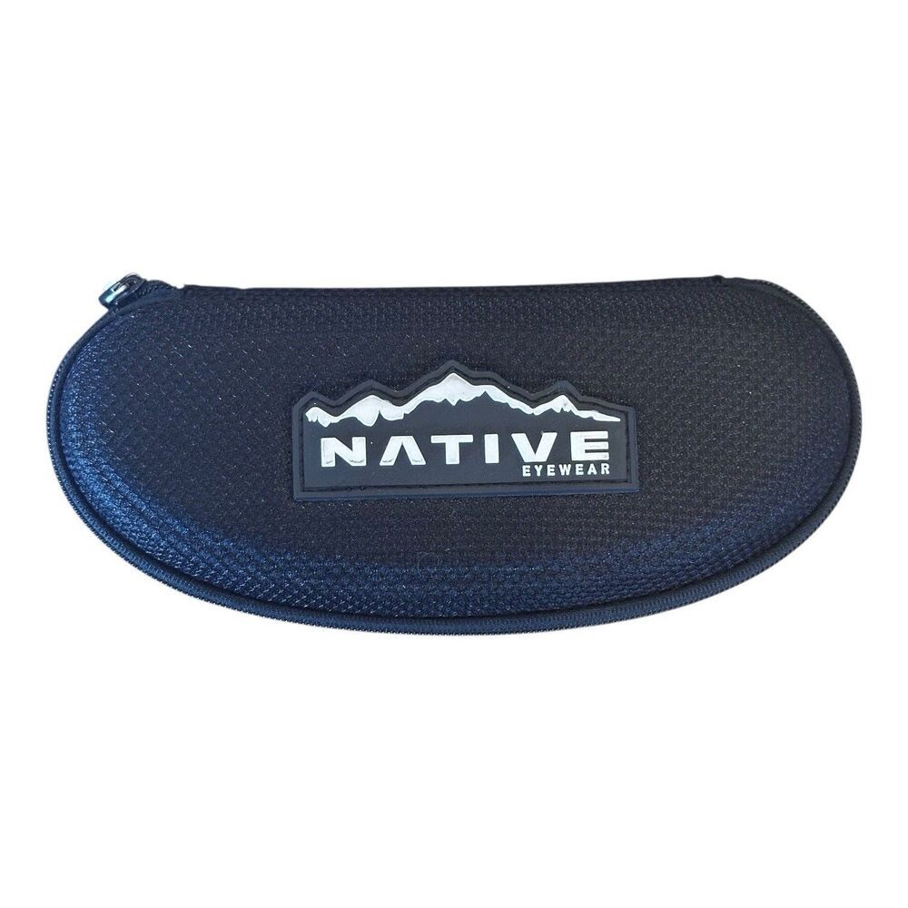 Native Eyewear Glasses Case Black Hard Clamshell Protective Case Only
